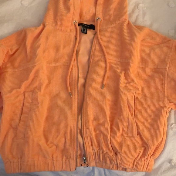 LIKE NEW Forever 21 Cropped Corduroy Jacket - Picture 2 of 3